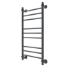Полотенцесушитель водяной Veconi Voga, 40/80, графит