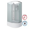 Душевая кабина Niagara Classic NG-2310-14LBKTG (120х80х210) высокий поддон(40см),стекло матовое,4 места