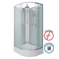 Душевая кабина Niagara Classic NG-33094-14LBKT (100х90х210) средний поддон(26см),стекло матовое,4 места