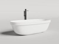 Ванна отдельностоящая GRECA IN 180x80  RAL полностью S-Stone Матовое