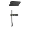 Душевая система встроенная с термостатом Timo Petruma SX-5249/03SM черный