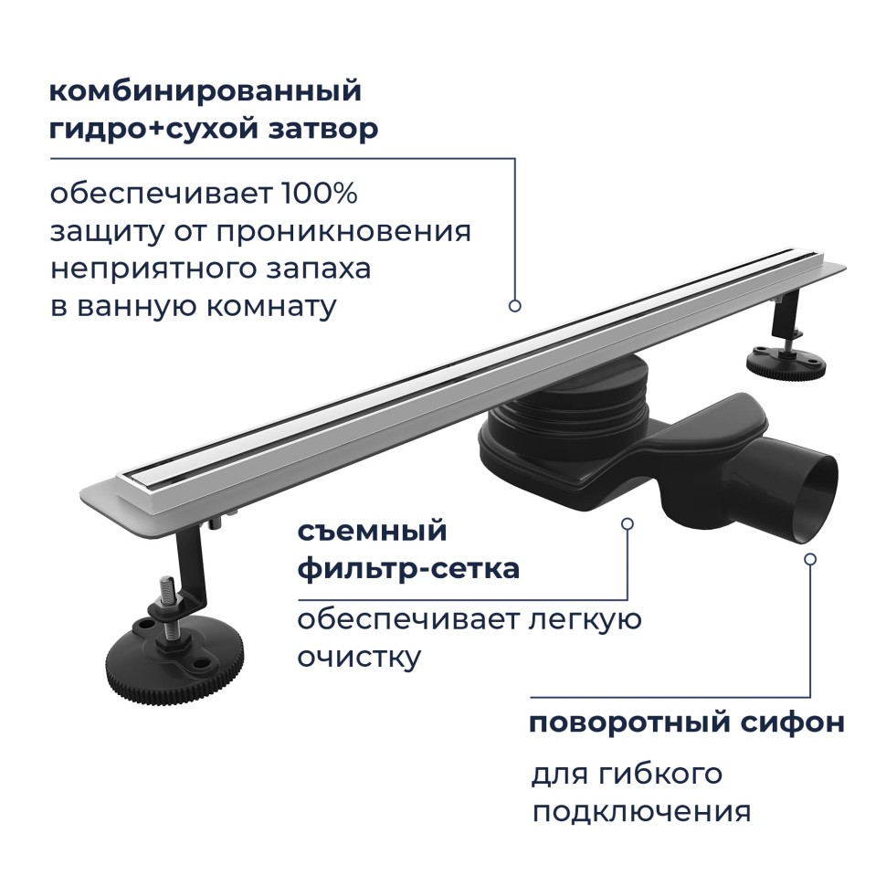 Душевой трап RGW SDR-54 (800)
