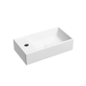 Умывальник подвесной прямоугольный (чаша справа, отверстие под смеситель слева) цвет белый матовый Element 407x217x100