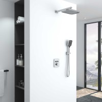 Душевой комплект VSFW-321MT1CH встраиваемый, термостатический, двухрежимный, хром