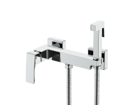 Смеситель Raglo настенный с гигиеническим душем хром