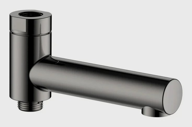 AQM8301GM Излив поворотный с картриджем, Gun metal