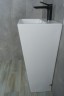 Раковина Gid Nb147 81104 накладная белая 34x33x85