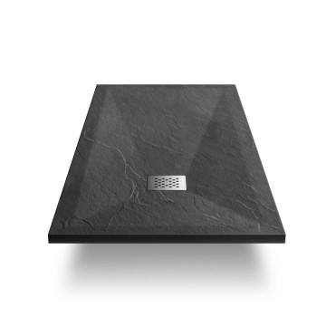 Поддон для душа из искусственного камня VST-4SR8011A, 1100*800*25, антрацит
