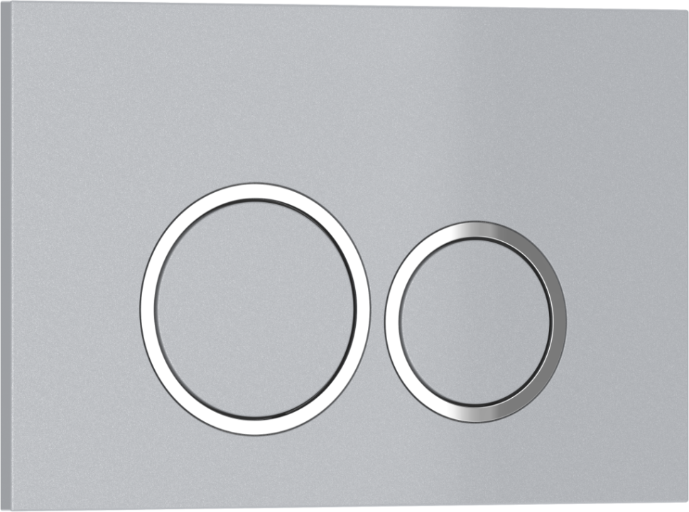 Комплект 2в1 IBERICA BLANCA инсталляция SILENCIO MINI, кнопка смыва ESTI-O хром матовый (IB.001M.824)