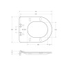 Крышка-сиденье CEZARES CZR-2011-SC