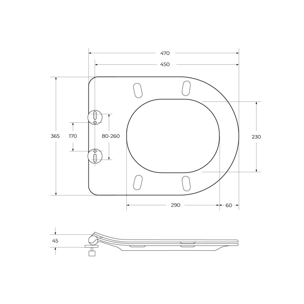 Крышка-сиденье CEZARES CZR-2011-SC