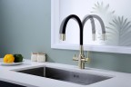 Смеситель для кухни Salix, бронза, Sa213419-BR, Paulmark