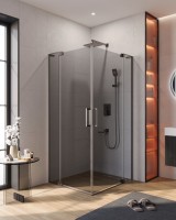 Душевой уголок CEZARES SLIDER-AH-2-80/90-100/110-GRIGIO-GM