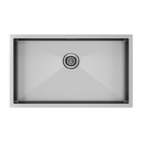 Мойка нерж. сталь GERBERG 74 UNI, PM257444-BS, брашированная нерж. сталь, 740х440мм, Paulmark