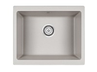Мойка GERA 60, IT-GRANIT, PM205546-GR, серый, 555х460, подст. мон. Paulmark