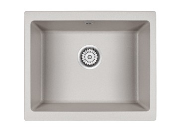 Мойка GERA 60, IT-GRANIT, PM205546-GR, серый, 555х460, подст. мон. Paulmark