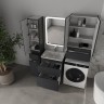 Колонна универсальная STYLE LINE "Атлантика 35 L" с корзиной, Люкс Плюс графит