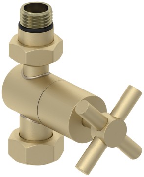 Вентиль прямой крест (G 1/2" НР х G 3/4" НГ)