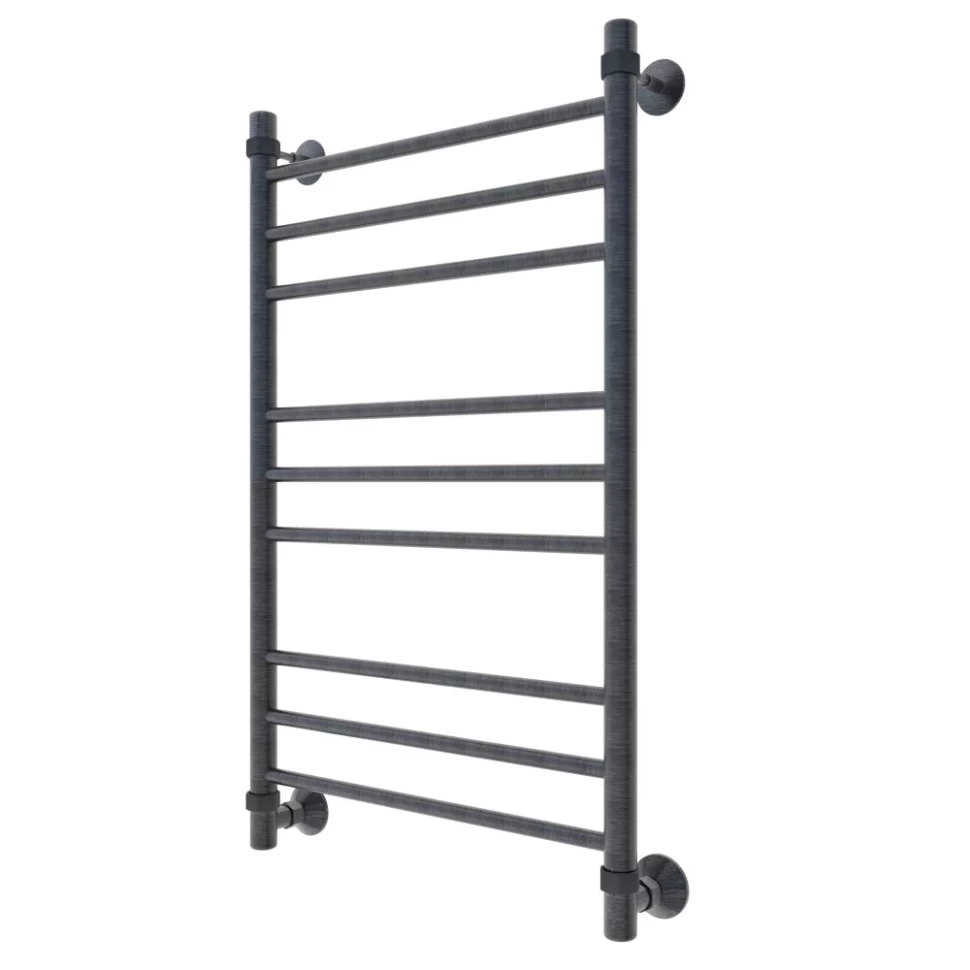 Полотенцесушитель водяной Veconi Voga, 50/80, графит