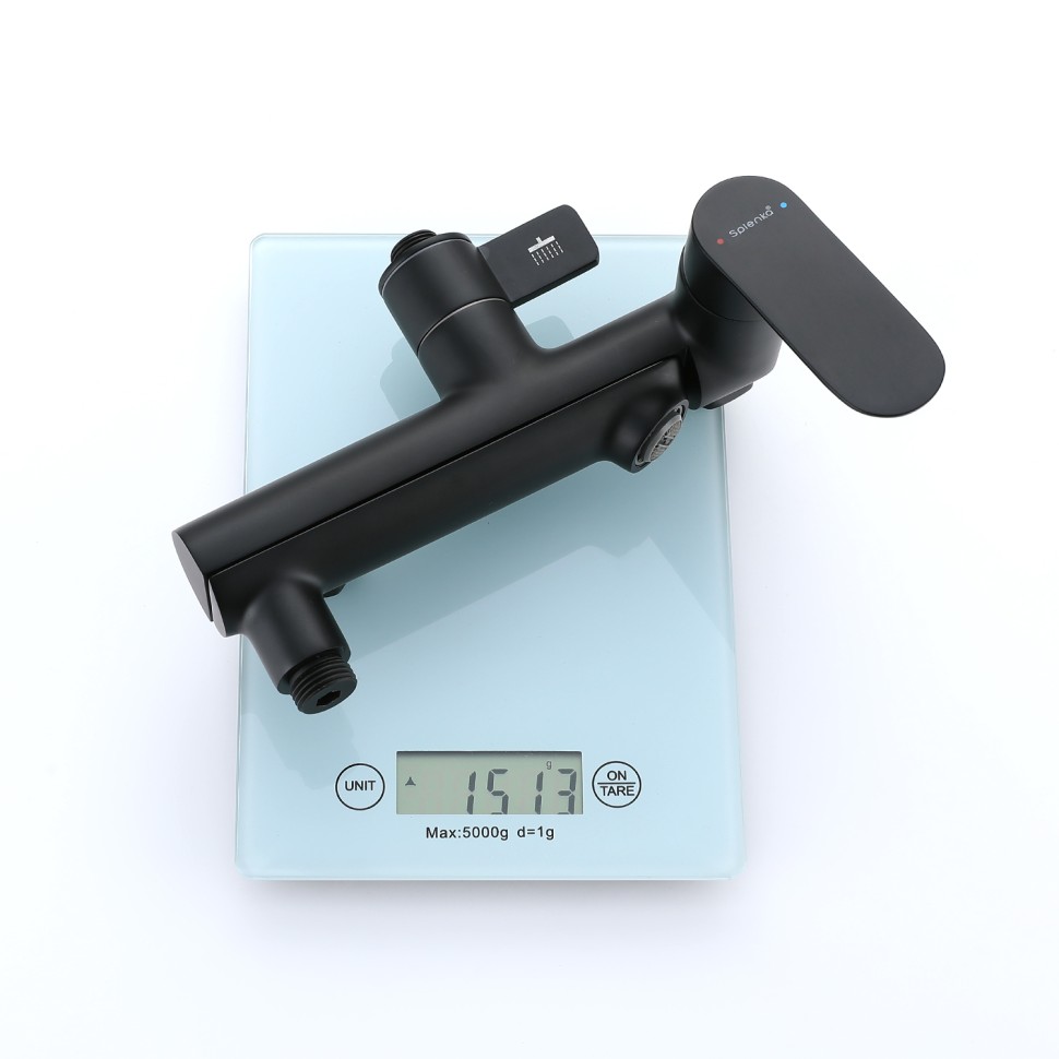 Душевая система Splenka для ванны и душа S41.24.06 Черный