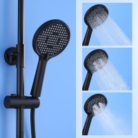 Душевая система Splenka для ванны и душа S41.24.06 Черный