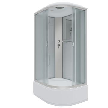 Душевая кабина Niagara Classic NG-2310-14L (120х80х215) высокий поддон(40см),стекло матовое,4 места