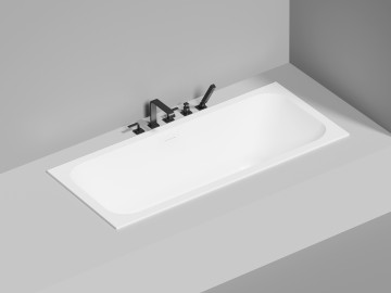 Ванна встраиваемая ORLANDA AXIS KIT 170x75 S-Sense Глянцевое