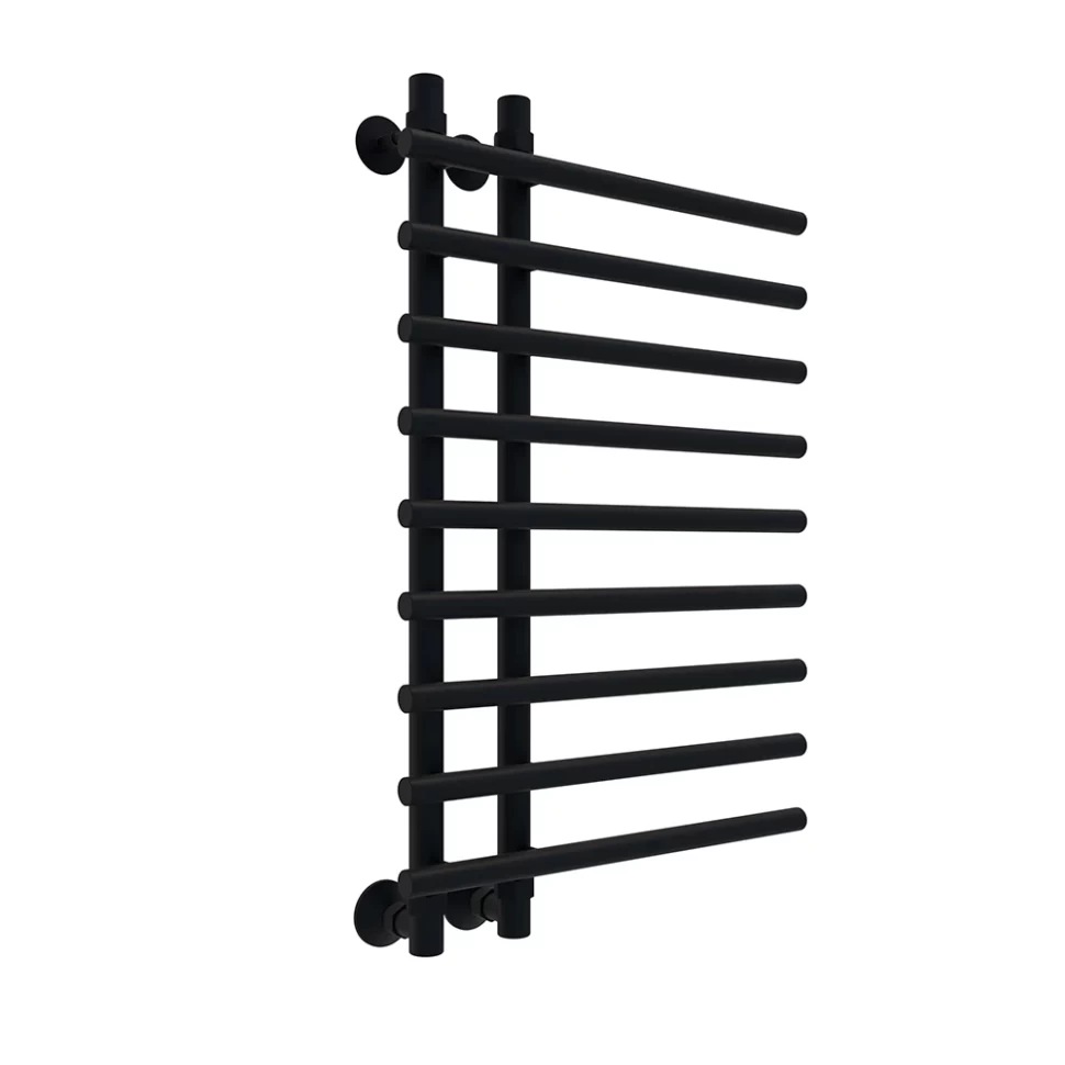 Полотенцесушитель водяной Veconi Tufo, 50/10/80, черный