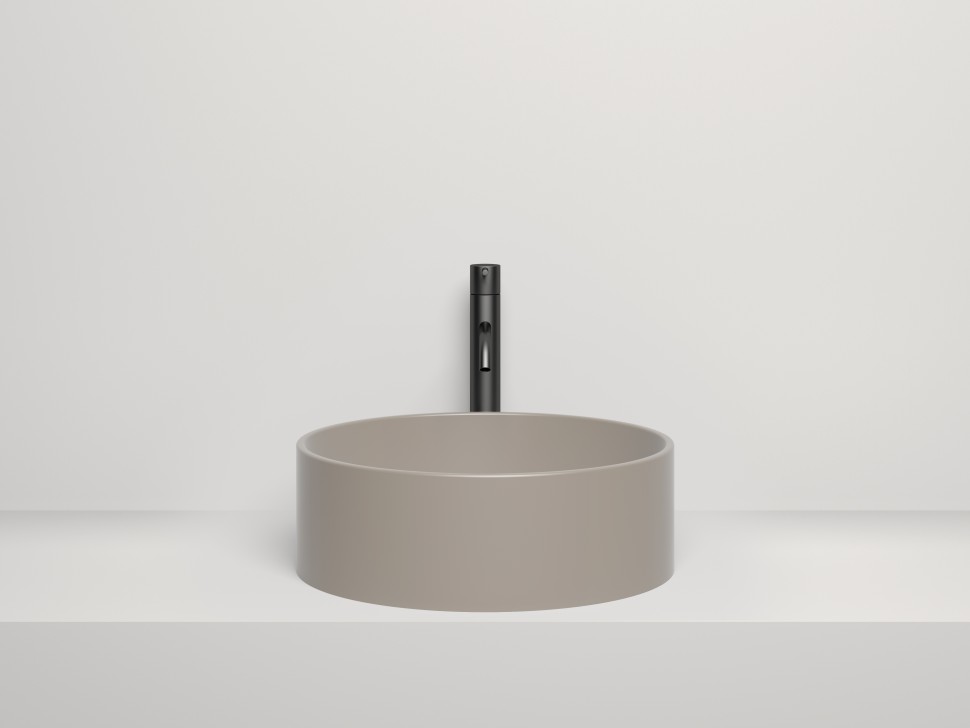 Раковина накладная ARMONIA 02 440х440х150 S-Stone Матовое