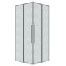 Душевое ограждение Grossman Galaxy 300.K33.01.9090.10.02 (90х90х195) квадрат,раздвижная,хром,стекло шиншилла, 1 место