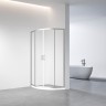 Душевой угол Veconi Rovigo RV-01, 900x900x1950, хром, стекло прозрачное