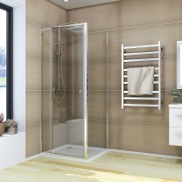 Душевой угол Veconi Rovigo RV-026, 900х700х1950, хром, стекло прозрачное