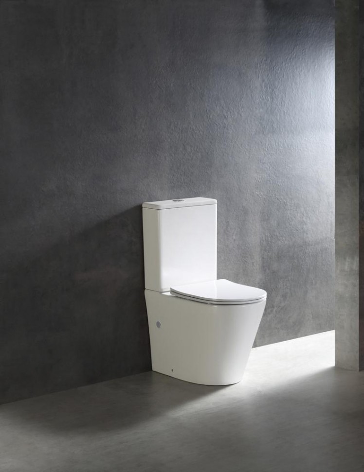 Унитаз напольный Ceramalux TR2178 TORNADO