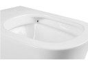 Унитаз подвесной MILLEAU TIZAY 208 белый глянец, безободковый, с микролифтом