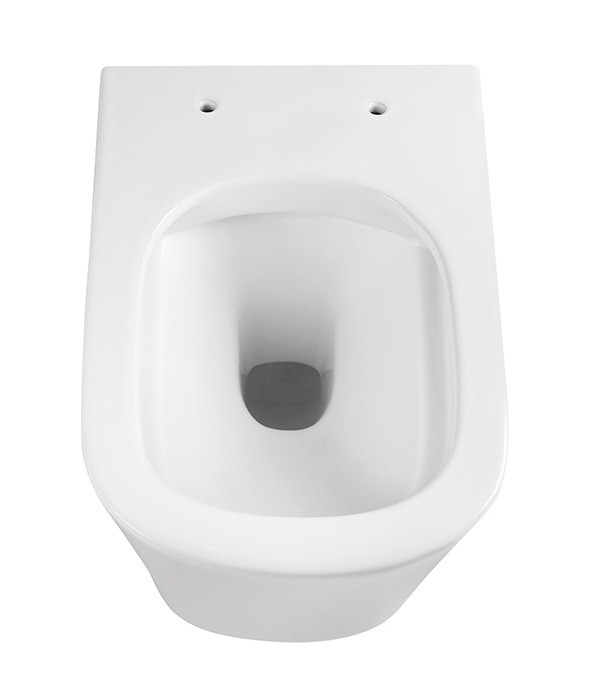 Унитаз подвесной MILLEAU TIZAY 208 белый глянец, безободковый, с микролифтом