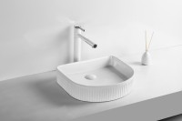 Раковина накладная MILLEAU Glace MU8011-GW (белый глянец)