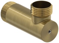 Уголок со спускным клапаном переходной (G 1" НР х G 1" НР)