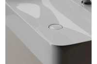 Умывальник AURA с 1 отверстием для смесителя, без перелива 800x470x135мм