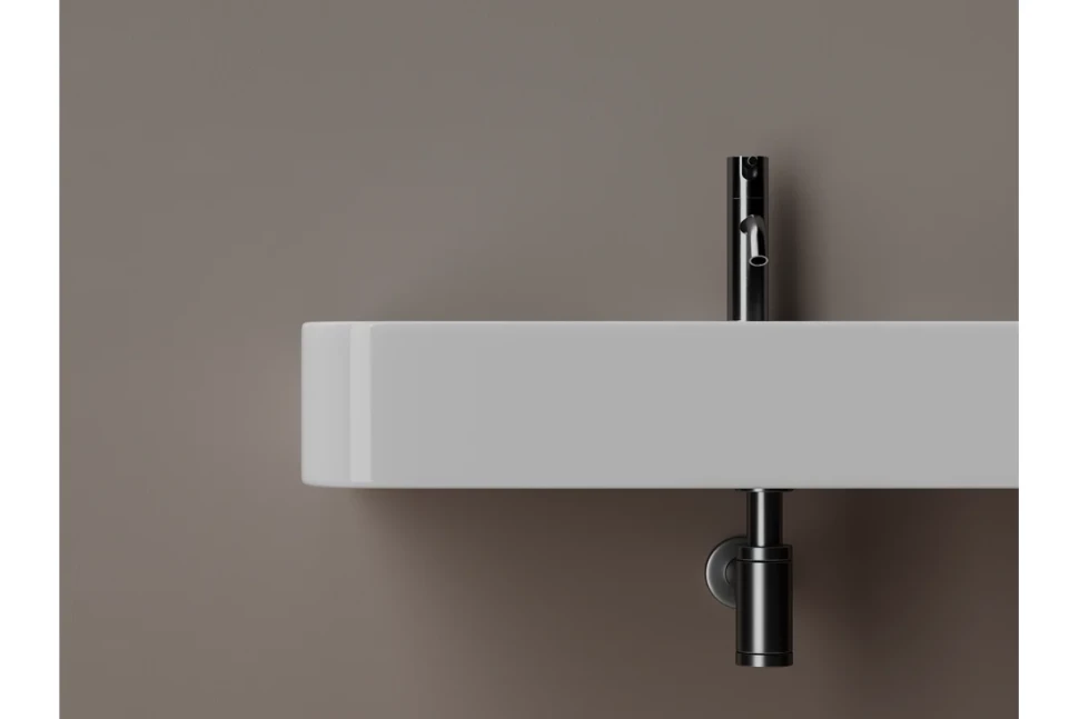 Умывальник AURA с 1 отверстием для смесителя, без перелива 800x470x135мм