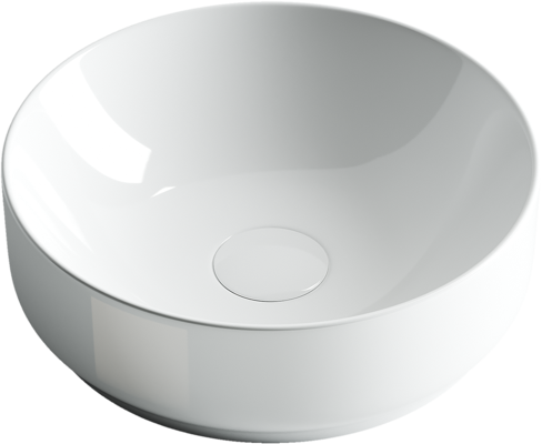 Умывальник чаша накладная круглая Element 355x355x125мм