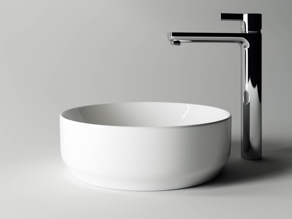 Умывальник чаша накладная круглая Element 355x355x125мм