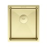 Мойка нерж. сталь NEXT 38 UNI, PM213844-LG, светлое золото, 380х440мм, Paulmark 1,2мм