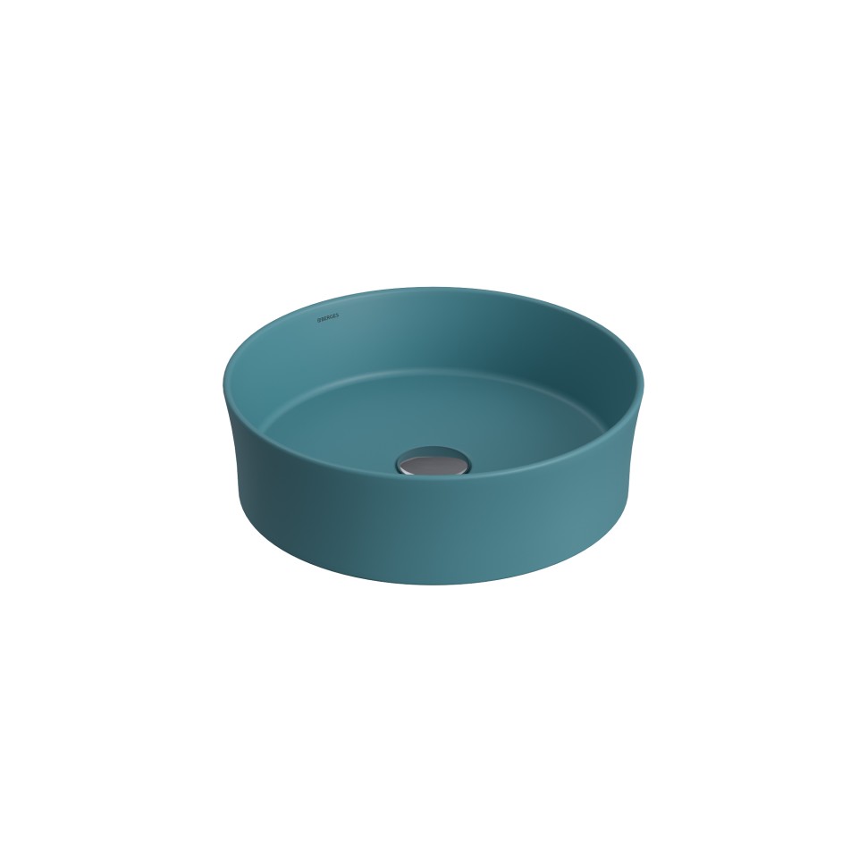 Раковина BERGES Ego SL накладная, ? 38 см, матовый темно-синий