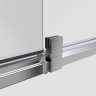 Душевое ограждение Ambassador Elysium 111021103KX-100KX (90х100х200) прямоугольник,хром,стекло прозрачное,распашная,2 места