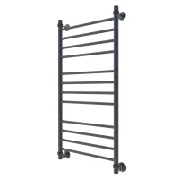 Полотенцесушитель водяной Veconi Voga, 50/100, графит