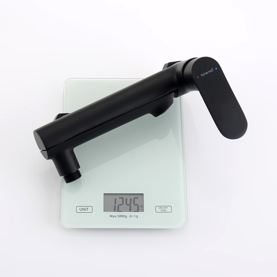 Смеситель Splenka для ванны и душа S41.30.06 Черный