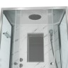 Душевая кабина Niagara Luxe NG-7772QM (120x90х210) низкий поддон(15см),дверь раздвижная,стенки мрамор,4 места