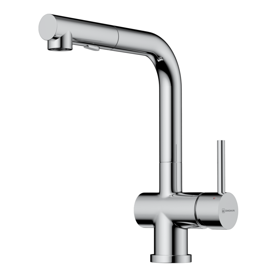 Смеситель для кухни Omoikiri Koriyama-SB-BN нерж. сталь/нержавеющая сталь