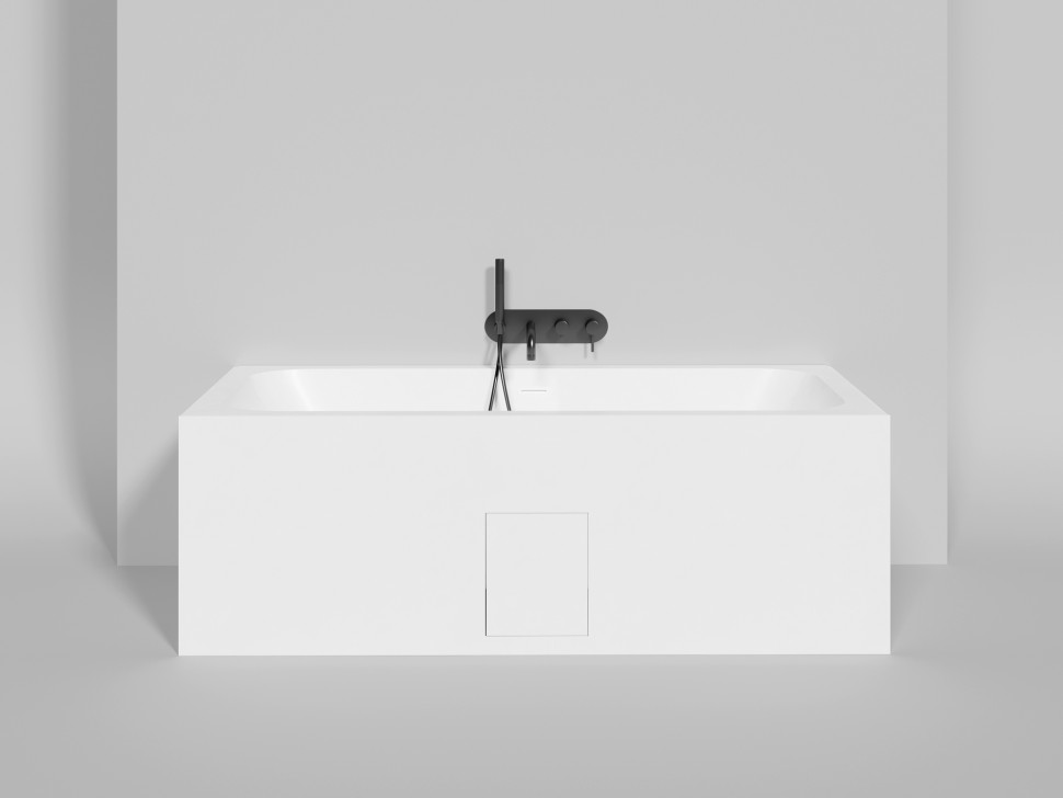 Ванна встраиваемая ORLANDA AXIS KIT 170x75 S-Sense Матовое