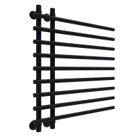 Полотенцесушитель водяной Veconi Tufo, 70/10/80, черный